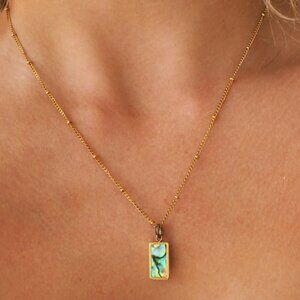 Camila Necklace Abalone Shell